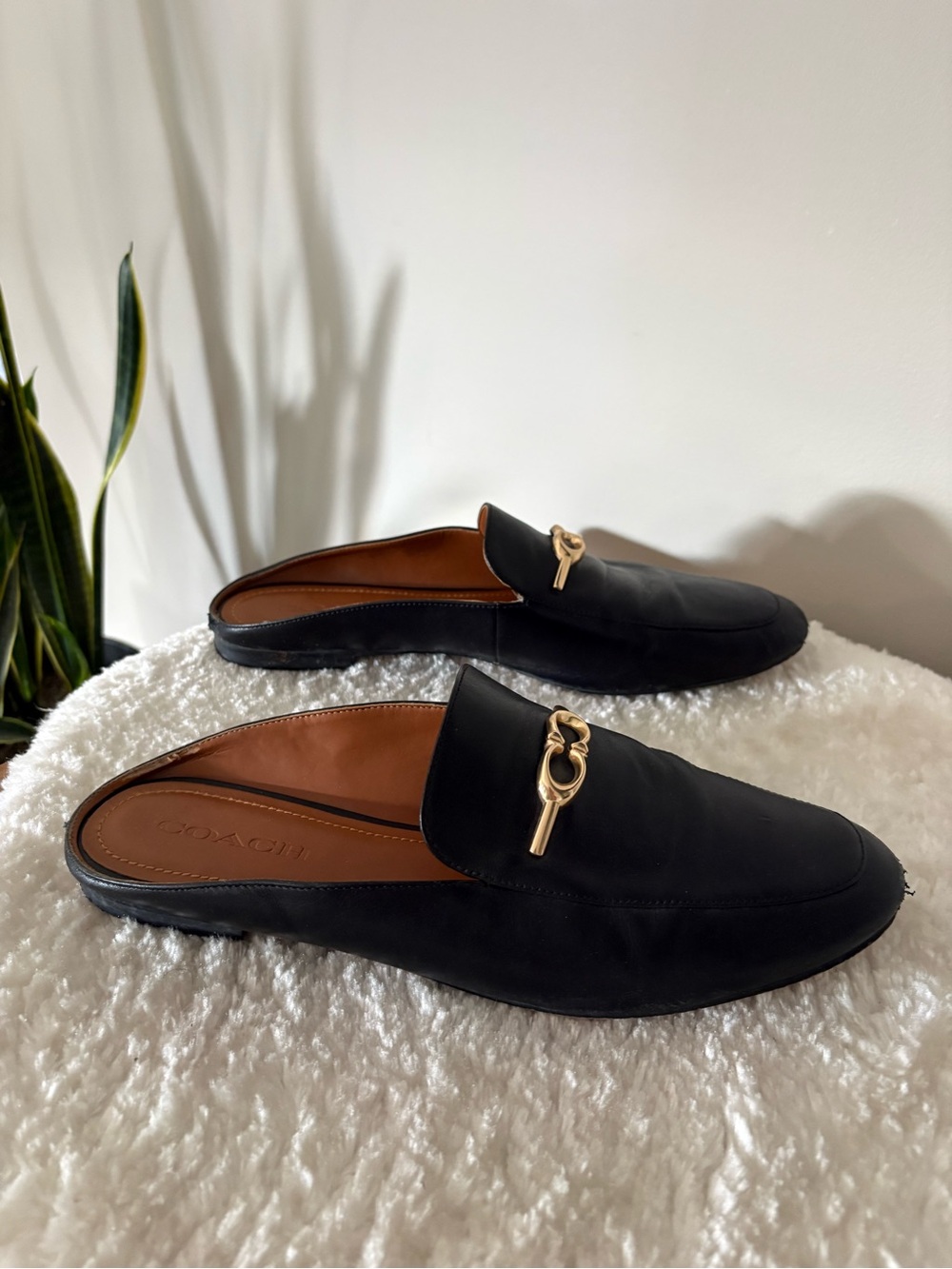 Coach Slip On Flats Dress Shoes - Picture 7 of 8